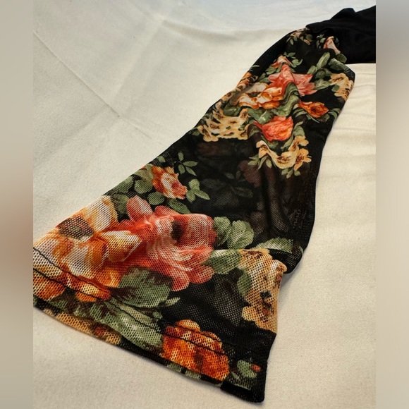 Free People Long Sleeve Mesh Tops - Picture 5 of 7